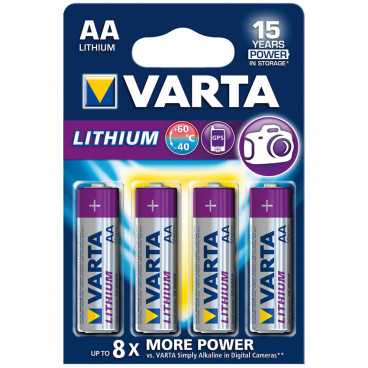 Batterie, PROFESSIONAL, Lithium, Mignon, 1,5V, AA - Varta