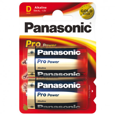 Batterie, PRO POWER, Alkaline, Mono, LR20PPG, 1,5V, D - Panasonic