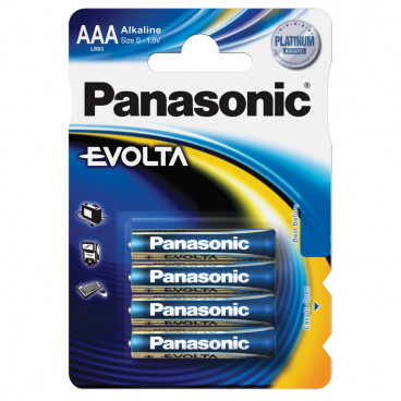 Batterie, EVOLTA, Alkaline, Micro, AA, 1,5V, AAA  - Panasonic
