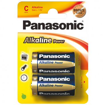 Batterie, POWER, Alkaline, Baby, 1,5V,LR14AP, 1,5V, C  - Panasonic