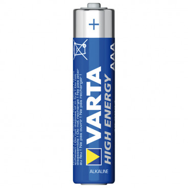 Batterie, HIGH ENERGY, Alkaline, Micro, LR03, AAA, 1,5V - Varta