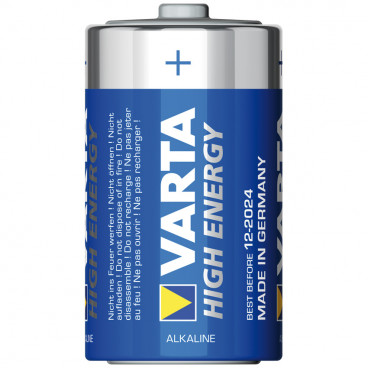 Batterie, HIGH ENERGY, Alkaline, Mono, LR20, 1,5V - Varta