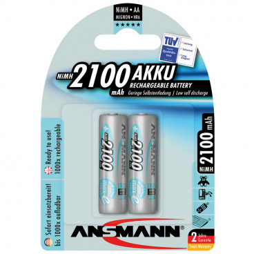 Akku, MAX E, NiMh, 1,2V / 2100 mAh, Mignon vorgeladen (Blisterware)