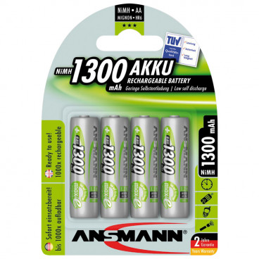 Akku, BASIC, NiMh, 1,2V / 1300 mAh, Mignon (Blisterware)