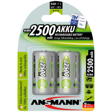 Akku, BASIC, NiMh, 1,2V / 2500 mAh, Baby (Blisterware)