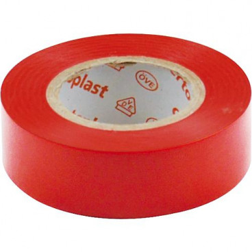 Isolierband rot L10m / B15mm 10 Stück Packung