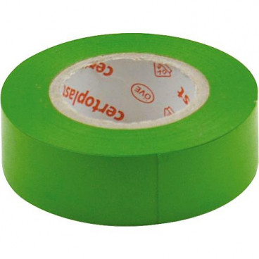 Isolierband dunkelgrün L10m / B15mm 10 Stück Packung