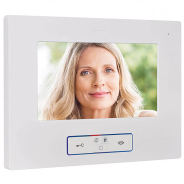 AP-Video Hausstation, VD-607, TFT-Farbmonitor 17,70 cm, weiß