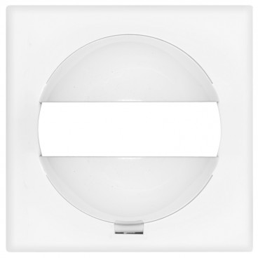 Zentralplatte für MD/PD 180i/R , reinweiß, kompatible zu: GIRA® STANDARD (55 x 55 mm)