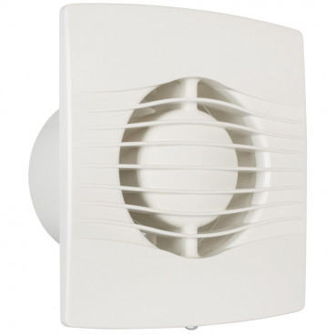 Wand Deckeneinbaulüfter SL-Serie für Rohre-Ø 100 Leistungsaufnahme 12W mit Nachlaufschalter weiß