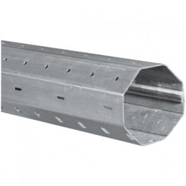 Rolladen und Markisenwelle  achtkant, Ø 60, Länge 2 m, Metall 0,9 mm