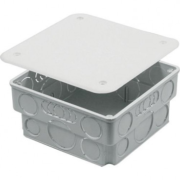 Unterputz Abzweigkästen 100mm x 100mm x 50mm mit Deckel