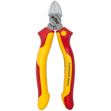 VDE-Kraft-Seitenschneider, isoliert, L 180 mm - Wiha