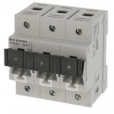 TYTAN II D0 Lasttrennschalter mit Binkmelder 3pol. mit Sich. 63A / Fix-Passringen 3x63A