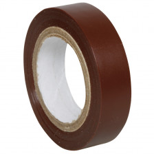 PVC Isolierband, PROFI 150, Breite 15 mm, Länge 10 m Farbe braun