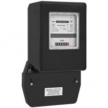 Stromzähler für Drehstrom dreiphasig 3 x 230V/10/40A, mit Rollenzählwerk