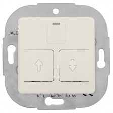 Kombi Rolladen Schalter, elektronisch, Kombigerät, reinweiß