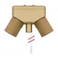 Lampen Doppelarmatur