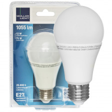 LED Lampe, AGL  E27 / 12W, matt, 2700K,  1055 lm Müller Licht