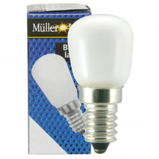 Kühlschranklampe E14 / 25W, Birnenform, matt Müller Licht