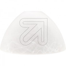 Lampen Ersatzglas - Leuchtenglas alabaster Loch Ø 29mm Ø 170mm Höhe 95mm