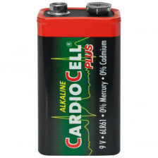 Batterie, Alkaline, Block, 6LR61, 9V - Cardiocell