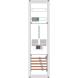 Zählerschrank Komplettschrank AZ TAB/VDE, 1 x 3-Punkt Zählerplatz