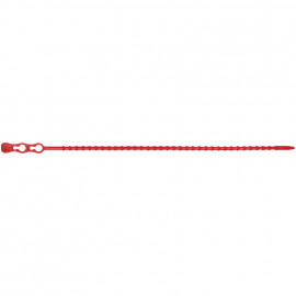 100 Stück Kabelbinder, Länge 240 mm x Breite 3,8 mm, rot