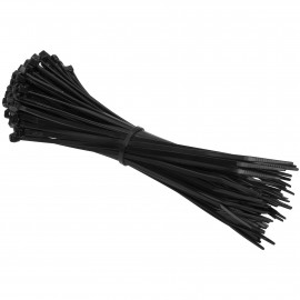100 Stück Kabelbinder, Länge 282 mm x Breite 4,8 mm, schwarz