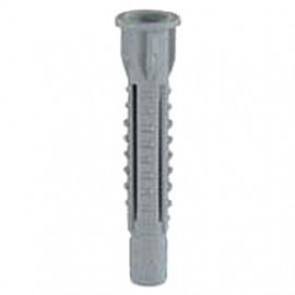100 Stück Universal Dübel, mit Kragen Ø 6 mm x Länge 40 mm