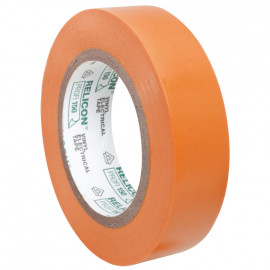 PVC Isolierband, PROFI 150, Breite 15 mm, Länge 10 m Farbe orange - 10 Stück