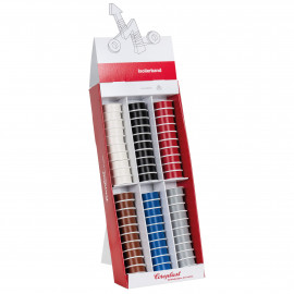 Verkaufsständer mit 60 Rollen PVC-Isolierband, Breite 15 mm, Länge 4,5 m 