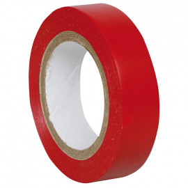 PVC Isolierband, PROFI 150, Breite 15 mm, Länge 10 m Farbe rot - 10 Stück