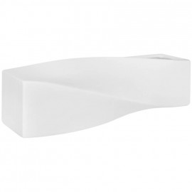 Keramik Wandleuchte 1 x E27/60W, überstreichbar