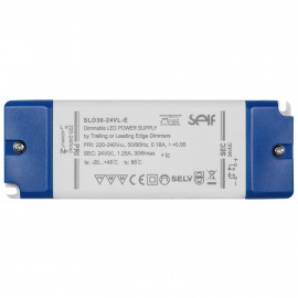 LED-Netzteil, 24V-DC 5 - 30W Lasttyp L,C dimmbar