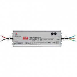 LED Netzteil HLG-150H-24A-DC, 150W, Aluminiumgehäuse