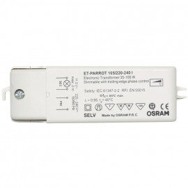 Elektronische Halogentrafos NV Sicherheitstrafo 230V / 11,5V / 35-105W Osram