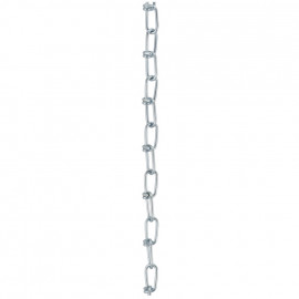 Knotenkette, Stahl verzinkt, Draht-Ø 2,5 mm Länge 30 Meter