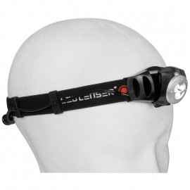 LED Stirnlampe H3, 3 LEDs Leuchtweite 31 m - Led Lenser