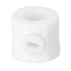 Leuchten Stellring Nylon, weiß 6,5mm
