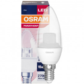 LED Lampe, Kerze, PARATHOM CLASSIC B, Kerze, E14 / 3,3W, klar, 250 lm, Osram