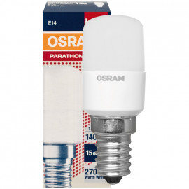 LED Lampe, Form Birne, E14 / 1,6W, opal, 140 lm, Osram