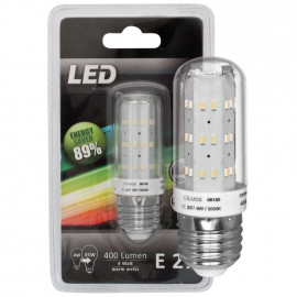 LED Lampe, Form Röhre, E27 / 4W, klar, 400 lm, LeuchtenDirekt