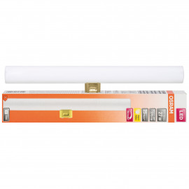 LED Linienlampe, opal, LEDINESTRA, 1-Sockel-S14d  3,1W, 275 lm L 300, Ø 29mm