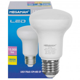 LED Lampe, Reflektor, E27 / 4,9W, R63, 427 lm, 2700K, Megaman