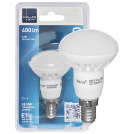 LED Lampe, Reflektor, R50, E14 / 6W, 430 lm, 105 cd, Müller Licht