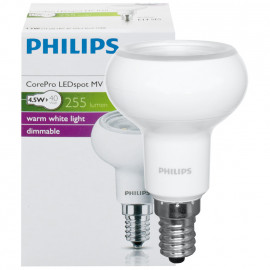 LED Lampe, COREPRO LEDspot, R50, E14 / 4,5W, 255 lm, Philips
