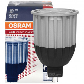LED Lampe, Reflektor, PARATHOM PRO ADVANCED, GU5,3 / 12W, 620 lm, 2700K, Osram