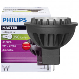 LED Lampe, Reflektor, MASTER LEDSpot Value, GU5,3 / 7W, 390 lm, 2700K, Philips
