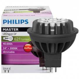 LED Lampe, Reflektor, MASTER LEDSpot, GU5,3 / 8W, 660 lm, 3000K, Philips